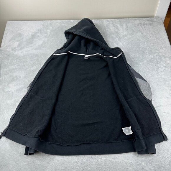 Nike Air Black Full Zip Hoodie Men’s Size M - Picture 10 of 15